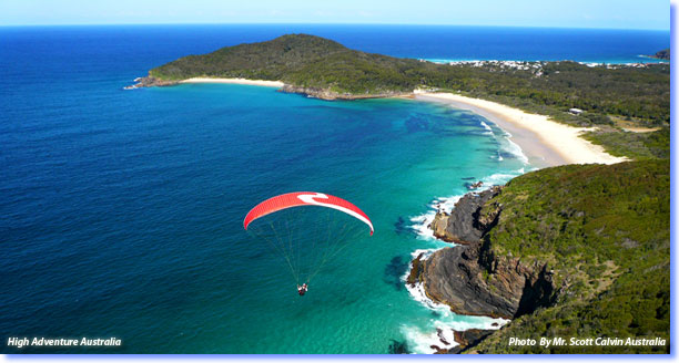 Sydney paragliding