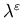 $\lambda^{\varepsilon}$