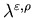 $ \lambda^{\varepsilon,\rho}$