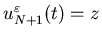 $u_{N+1}^{\varepsilon}(t)=z$
